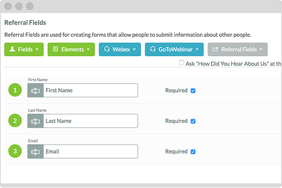 Printscreen de tela de automação de formulários